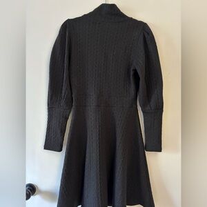 Walter Baker Black Long Sleeve Dress